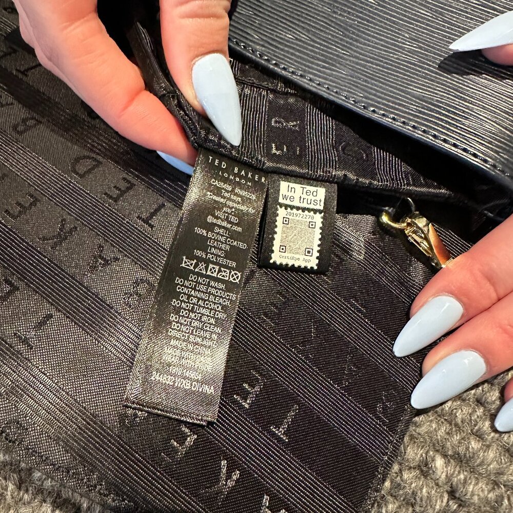 Ted Baker Black Bow Purse